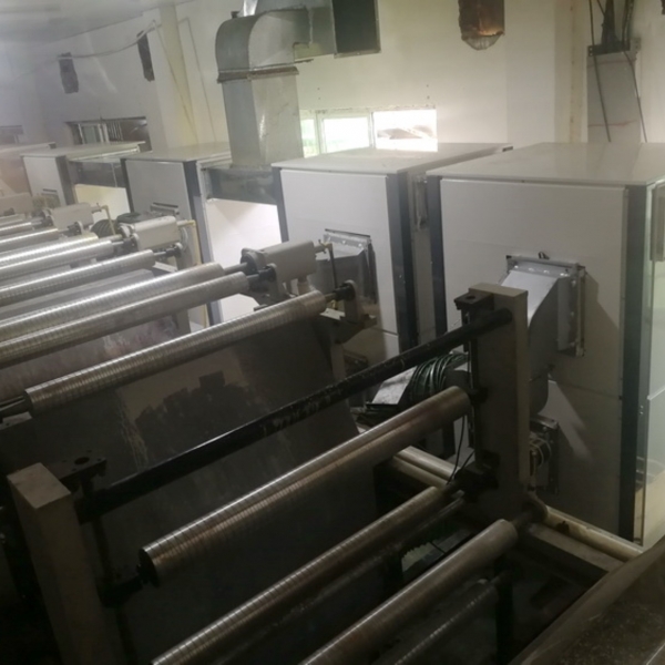 1臺8色順德德力凹版印刷機-節電比例:35%