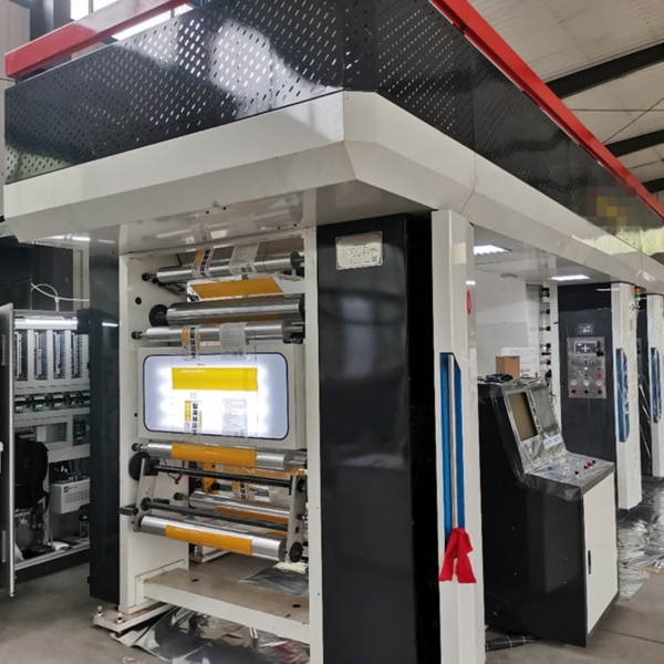 1臺9色精宏凹版印刷機-節電比例:55%