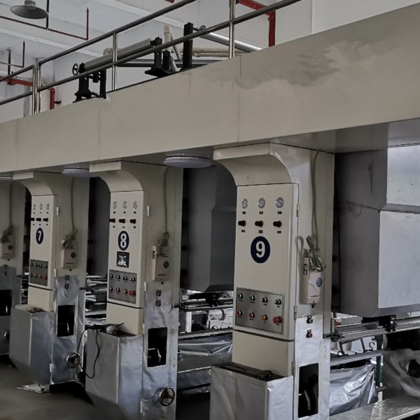 深圳某復合材料 新機配套某機械廠8色印刷機